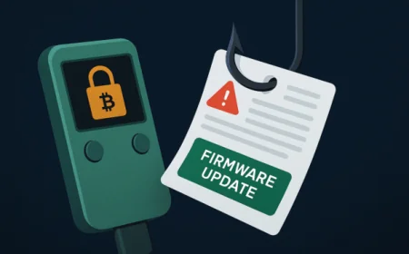 Blockstream cảnh báo chiến dịch phishing nhắm vào ví cứng Jade