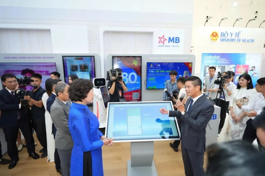 MB mang loạt sản phẩm số đến Triển lãm Thành tựu đất nước