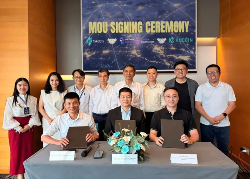 VBA, KuCoin và 1Matrix hợp tác phát triển blockchain và tài sản số tại Việt Nam