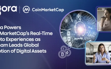 Agora thúc đẩy trải nghiệm tiền mã hóa thời gian thực trên CoinMarketCap
