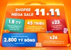 Hơn 45 triệu sản phẩm bán ra qua livestream và video tại Shopee 11/11