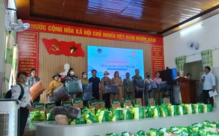 TGAC chung tay sẻ chia khó khăn cùng người dân xã Phước Năng – TP. Đà Nẵng