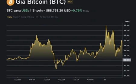 Giá Bitcoin hôm nay 22.12.2025: Liên tục biến động mạnh
