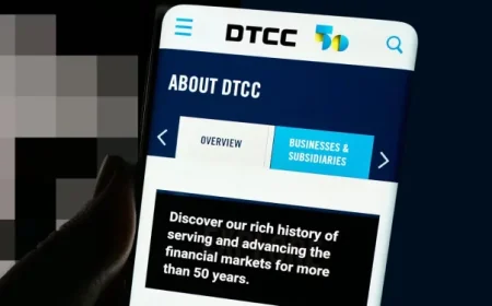 DTCC token hóa trái phiếu kho bạc Mỹ trên Canton Network