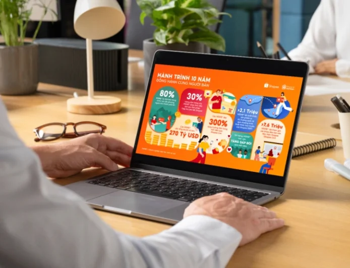 Shopee đánh dấu 10 năm hỗ trợ người bán với doanh số 270 tỷ USD