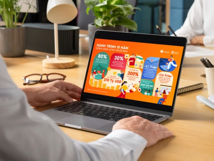 Shopee đánh dấu 10 năm hỗ trợ người bán với doanh số 270 tỷ USD