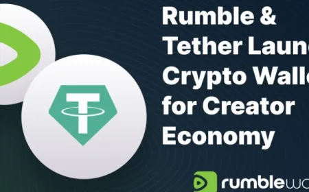 Rumble và Tether tung ví tài sản mã hóa cho nhà sáng tạo nội dung