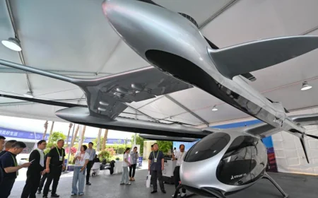 Taxi bay, drone phủ khắp trời: Trung Quốc xây dựng ngành công nghiệp nghìn tỷ đô