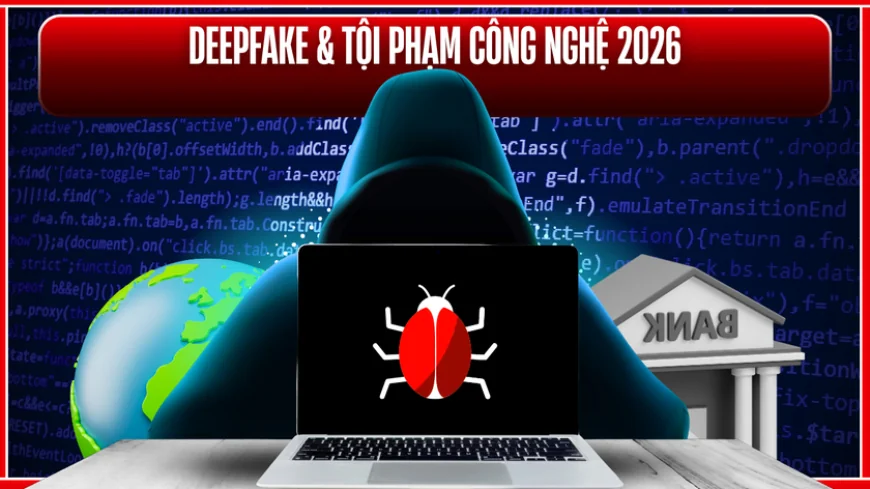 Tội phạm công nghệ năm 2025 và dự báo 2026: Deepfake, dữ liệu cá nhân và bài toán an ninh mạng