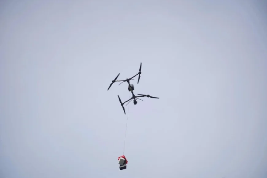 Thử nghiệm UAV giao máu, thuốc từ Cần Giờ ra Côn Đảo