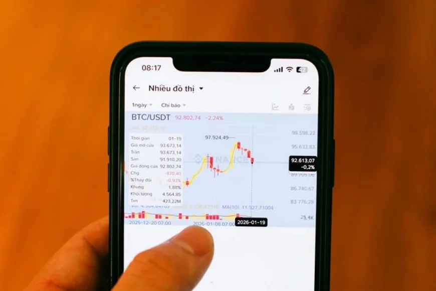 Giá Bitcoin hôm nay 19.1.2026: BTC sập sâu thổi bay hơn 800 triệu USD