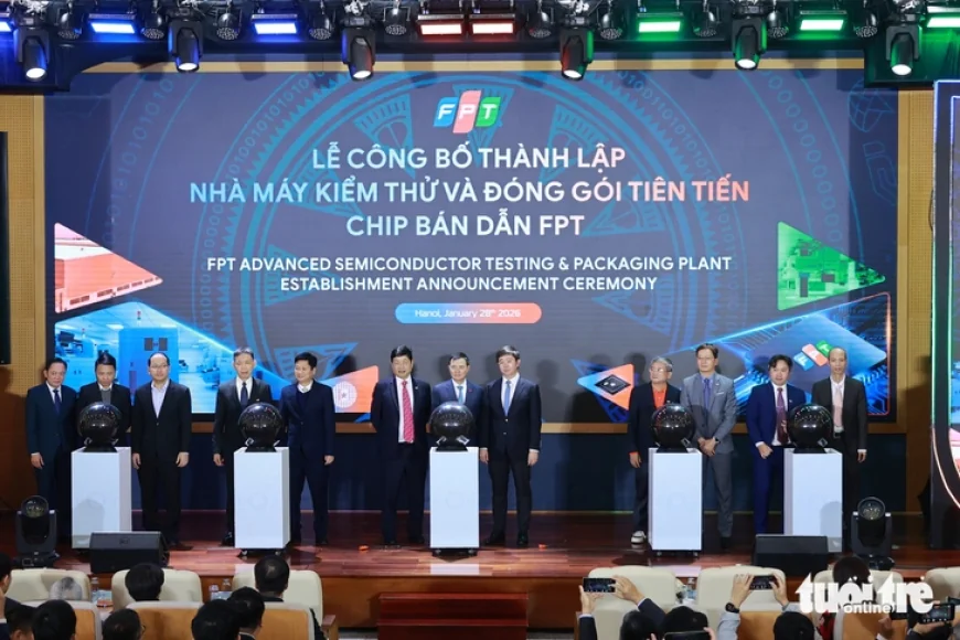 Kiểm thử chip là mảnh ghép cuối cùng trong chuỗi giá trị bán dẫn của Việt Nam