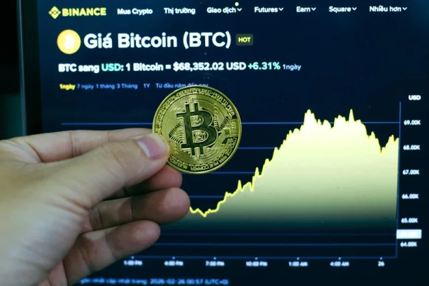 Giá Bitcoin hôm nay 26.2.2026: Bất ngờ tăng vọt trong ngày vía Thần tài