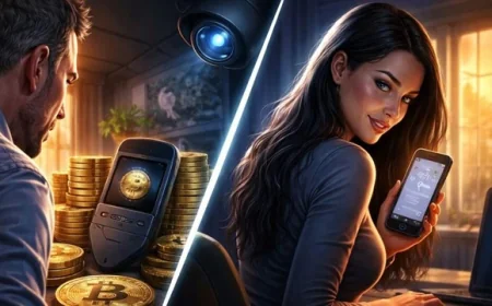 Vợ lắp camera quay lén để trộm hơn 2.300 Bitcoin của chồng