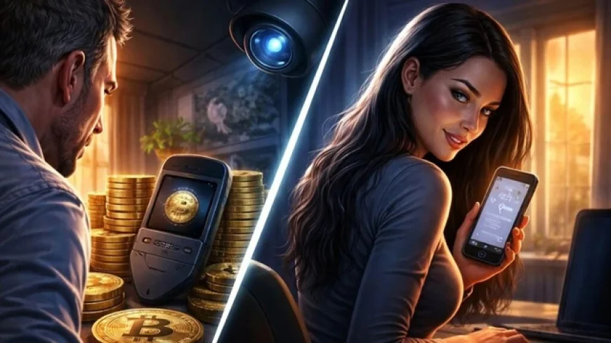 Vợ lắp camera quay lén để trộm hơn 2.300 Bitcoin của chồng