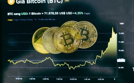 Giá Bitcoin hôm nay 8.4.2026: Bất ngờ tăng vọt lên 72.000 USD