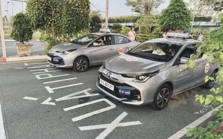 Từ 1.7, thi bằng lái ô tô được dùng xe điện, xác thực nhận diện khuôn mặt