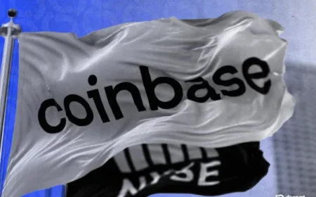 Cổ phiếu Coinbase lao dốc sau khoản lỗ 394 triệu USD trong quý I/2026